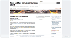 Desktop Screenshot of eurostarclient.com