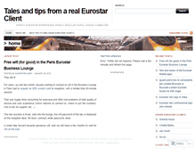 Tablet Screenshot of eurostarclient.com